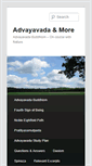 Mobile Screenshot of advayavada.com